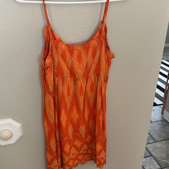 Orange Forever 21 dress. Great for game day! - Picture 3 of 3